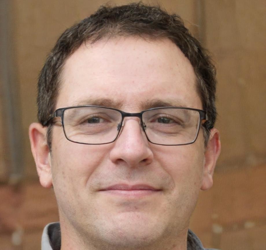 Henrik Voss, lead motion designer reviewing animation sequences